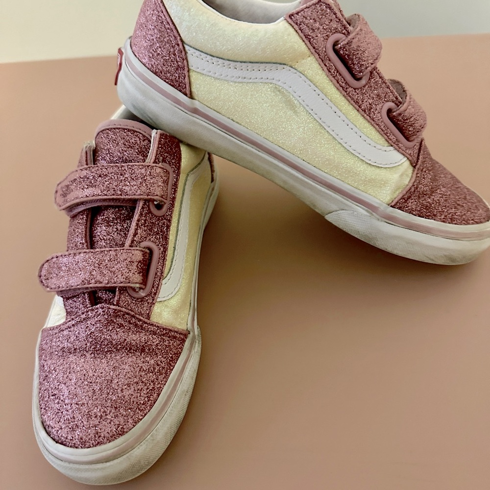 Girls Van sparkly Sneakers